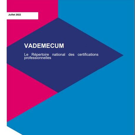 Vademecum : Le répertoire national des certifications professionnelles