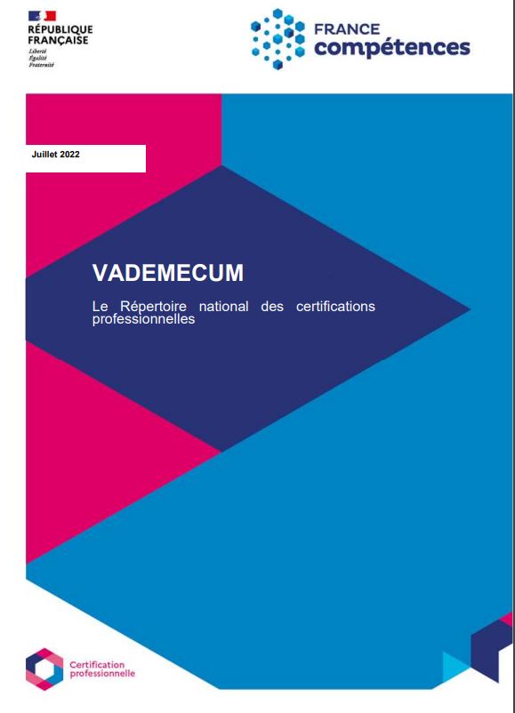 Vademecum : Le répertoire national des certifications professionnelles 